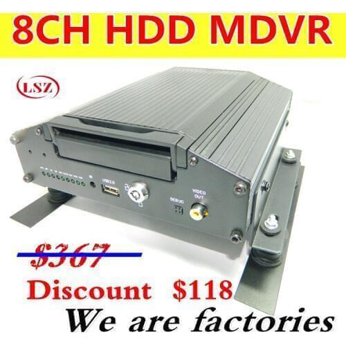8ch mdvr car video source factory to support countries a 8 Road Car DVR spot