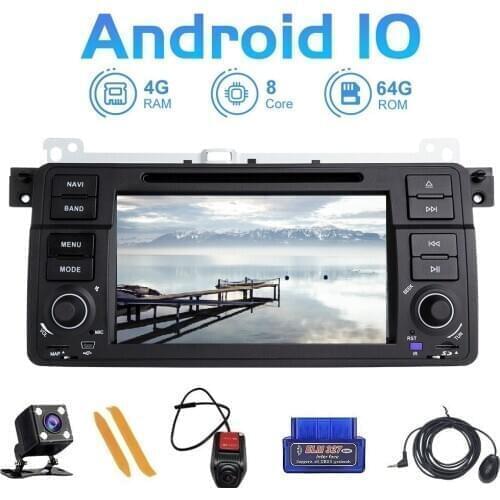 ZLTOOPAI Auto Radio Android 10 For BMW E46 Sedan Coupe Touring M3 Rover 75 MG ZT GPS Navigation Multimedia Player DVR CD Stereo