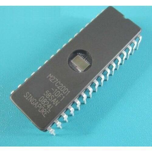 1PCS M27C2001-10F1 IC EPROM UV 2MBIT 120NS 32CDIP NEW