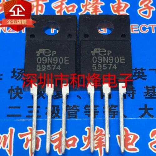 10PCS 09N90E FMV09N90E TO-220F 100% New&original