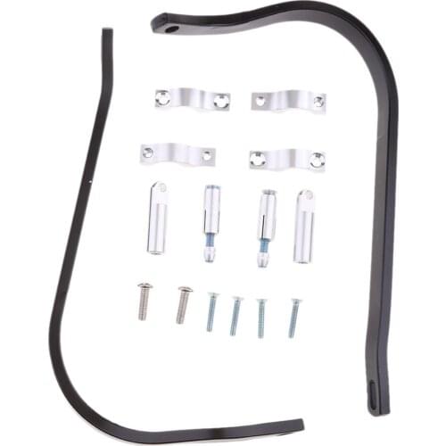 2pcs Aluminum Brush Bar Handlebar Hand Guard Protector for Motorcycle High Quality Durable Performance