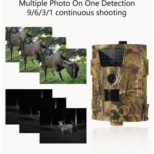 2PCS/LOT Wireless Wildlife Trail Camera 12MP Hunting Cameras Wild Surveillance HT001B Night Vision Animal Photo Traps Tracking