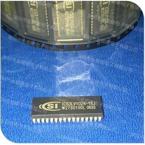 5pieces IC63LV1024-15J ICSI SOJ