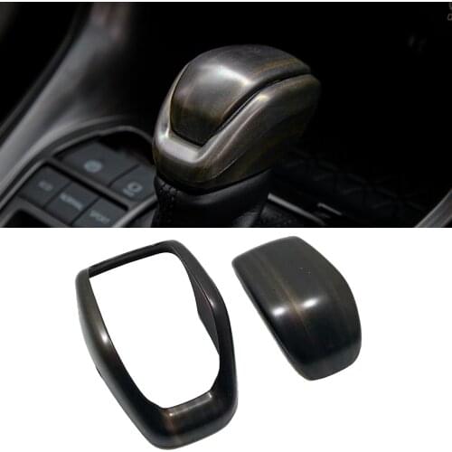 Car Accessories for Toyota RAV4 / Highlander Kluge 2020 2021 ABS Plastic Interior Gear Shift Knob Decoration Cover Trim