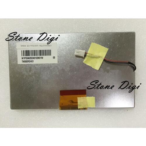Free Shipping Original Grade A+ TM060RDH01 6 inch LCD display screen Panel For Car GPS DVD