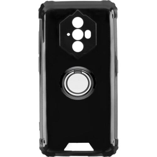 For Blackview BV6600 Back Ring Holder Bracket Phone Cover TPU Soft Silicone Case On BlackviewBV6600