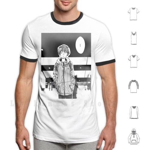 Lost Underground T Shirt Big Size 100% Cotton Boy Anime Manga Subway Comic