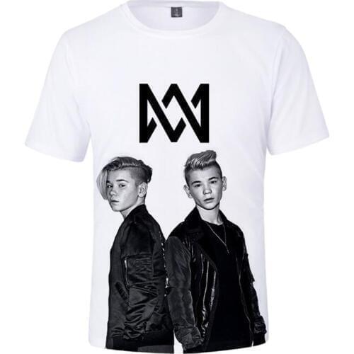 Marcus and Martinus 3D T Shirt Men Women Hip Pop Streetwear Casual Short Sleeve Cool Tshirt Funny Tees Tops instagram clothing