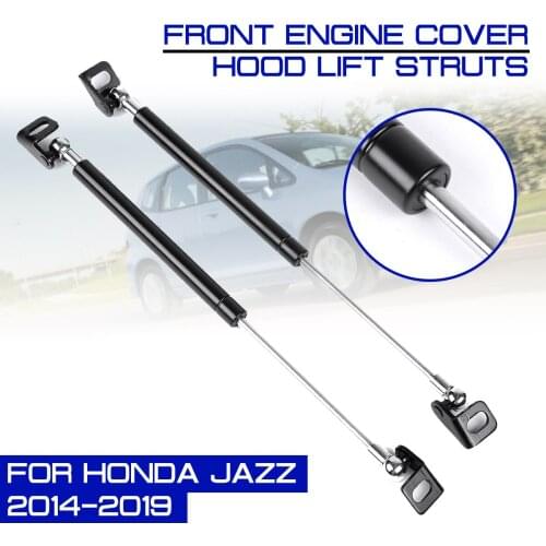 Car Interior Front Engine Cover Hood Shock Lift Struts Bar Support Arm Rod Hydraulic Gas Spring For Honda For Jazz 2014-2019