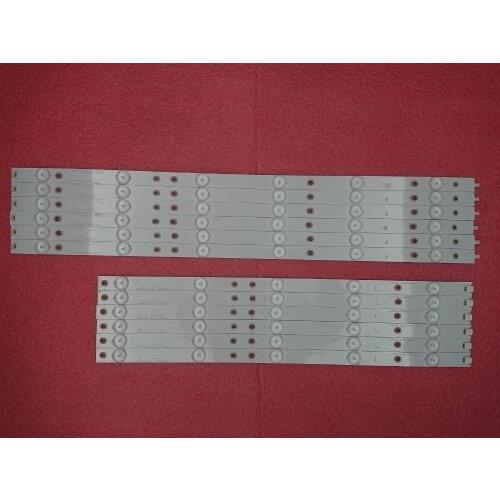 New Kit 12 PCS LED backlight strip for 50pfk6510 500TT41 500TT42 v4 YX-50026011 50026001 50018014 50PUT6400 50PFK4509 50PFH5300