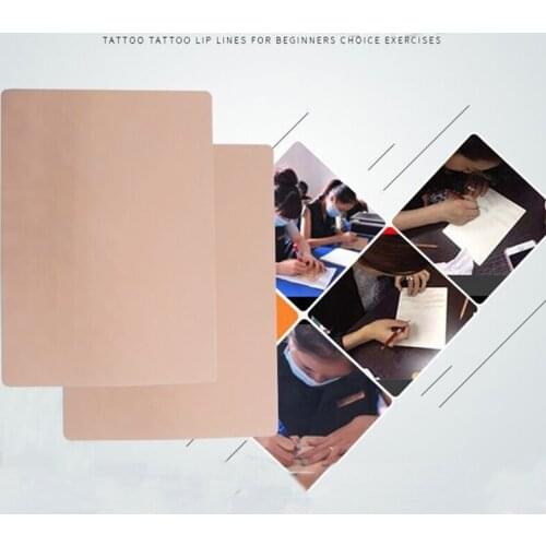 Tattoo Practice Skin Double Permanent Makeup Fake Microblading Tattoo Beginner Skin Practice Tattoo Accessories