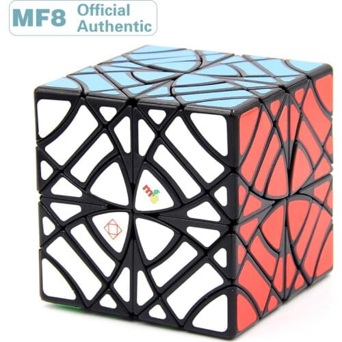 MF8 Twins Gemini Skewed Copter Magic Cube Butterfly Hexahedron Speed Puzzle Educational Toys Limited Edition For Collection