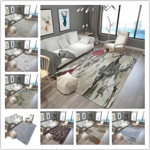 Fashion Trend Carpet High Quality large area rug and Carpets for Living Room Multi fuction Yoga Mat Graffiti Print parlor Rugs