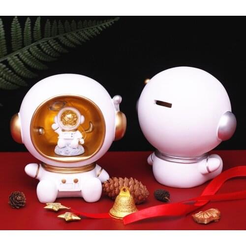 Cute Animal Night Light LED Space Cat Desktop Lamp Modern Style Table Lamps for Home Bedroom Decoration Christmas Creative Gifts