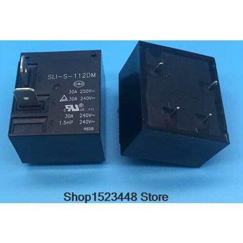 New 5pcs/lot SLI-S-112DM 12V DC12V 30A 4PIN