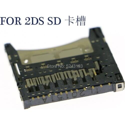 Original Replacement Card Slot Socket sd card socket For 2DS Repair Parts 1PC