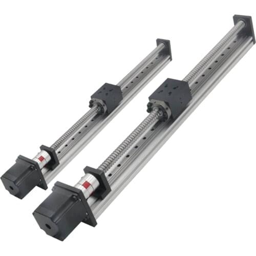 Ball Screw Linear Actuator 50mm-1000mm Stroke 20Kg Electric Stepper Load Ball Screw Unit