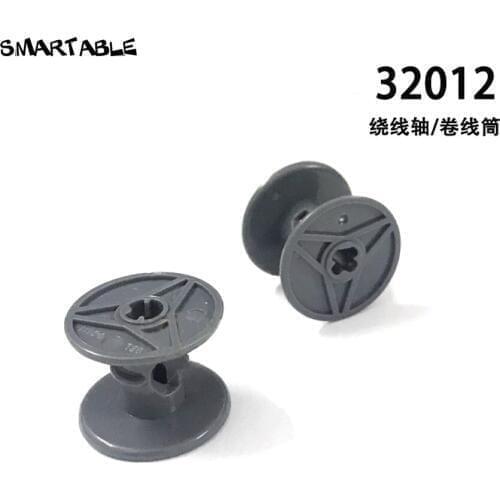 Smartable MOC Technic Spool Coiling wire building block drive Parts creative toys Compatible technic 32012 20pcs/lot