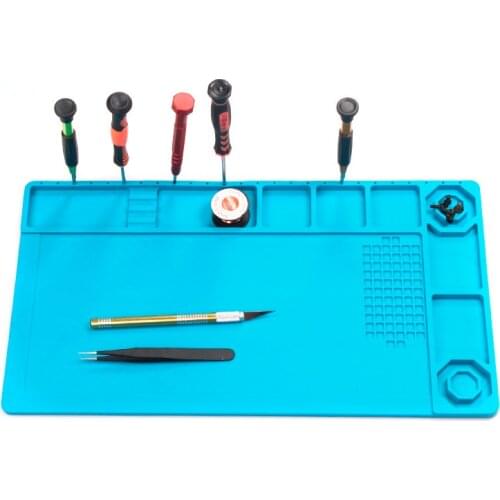 ESD Heat Insulation Working Mat Heat-resistant BGA Soldering Station Repair Insulation Pad Insulator Pad Maintenance Platform