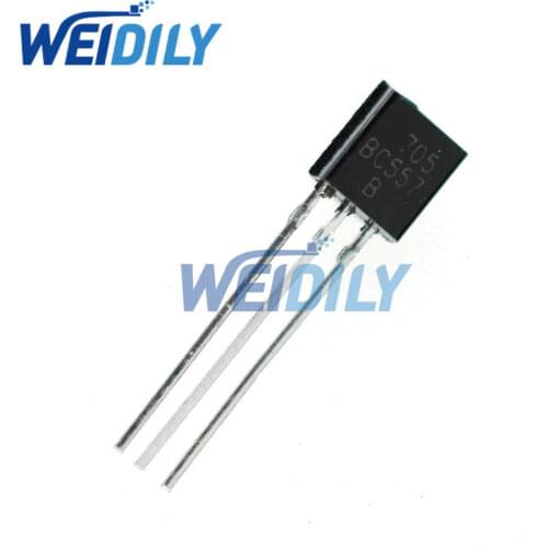 100PCS/LOT BC557B TO-92 BC557 TO92 557B Triode Transistor New