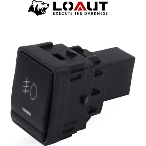 LOAUT 2 Years Warranty Fog Light Switch Only for Nissan Modified Waterproof Toggle 12V 40A Car LED Fog Light On/Off