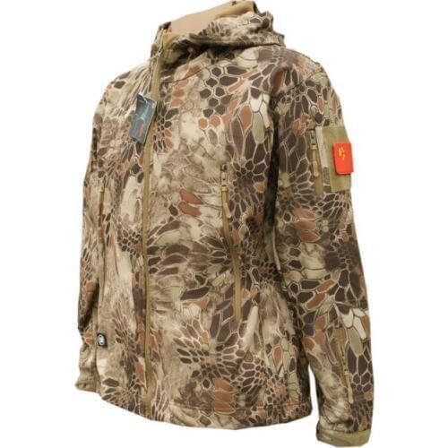 Military uniform Military jacket Python Camouflage desert man Winter Coat