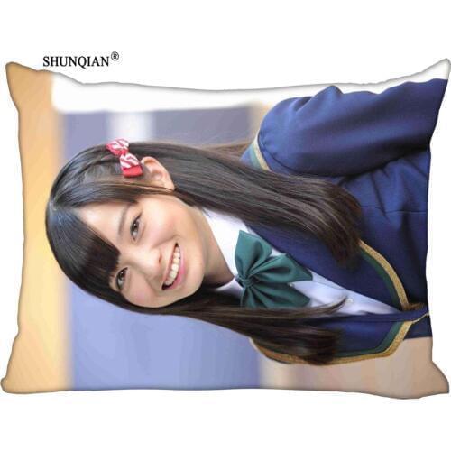 High Quality Custom Kanna Hashimoto Pillowcase 45x35cm(One Side) Rectangle Zipper Print Throw Pillowcase Cover
