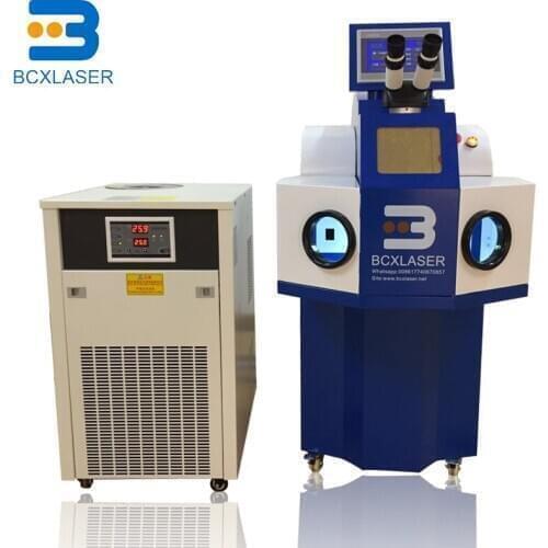 Wuhan BCXLASER vertical design gold silver laser welding machine jewelry welder hot selling