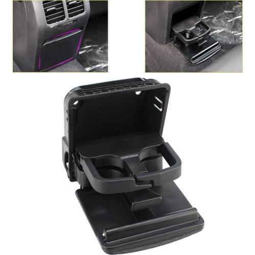 TAIHONGYU New Rear Armrest Black Central Console Cup Holder Drinks fit for VW Jetta MK5 Golf MK6 GTI EOS 1K0 862 532 F 9B9