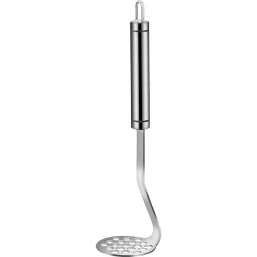 1 pc Stainless Steel Mashed Potatoes Crusher for Potato fruits and Vegetables Mud Manual Press Masher Kitchen Tools Accessories