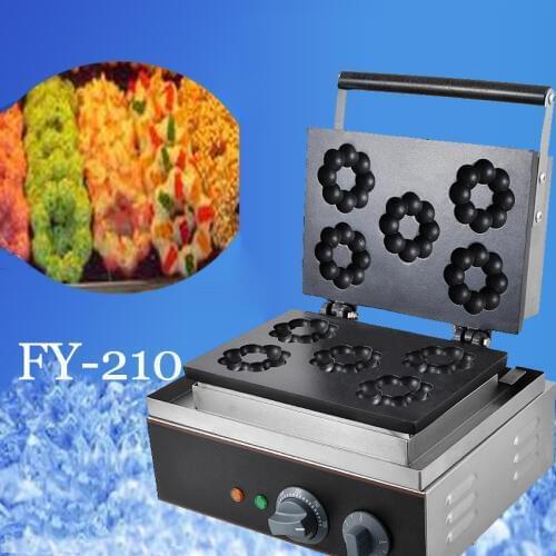 1PC Electric plum blossom sweet donut maker/ Electric flower type waffle machine/ waffle pan /sweet donut maker