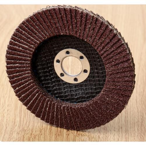 1Pc Grit 60 Polishing Grinding Wheels Discs 100mm Sandpaper Sanding Flap Discs for Angle Grinder Rotary Tool Dremel Accesories