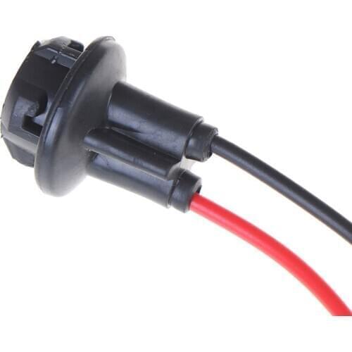 2pcs T10 W5W Soft Rubber Light Bulb Socket Lamp Holder Connector Car styling