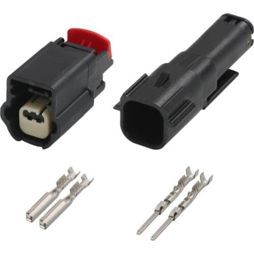 31402-2110 2Pin Male and Female Car front bar radar probe plug connector with terminals for Volvo