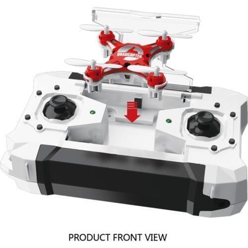 EBOYU FQ777-124 Pocket RC Drone 4CH 6-Axis Gyro RC Quadcopter with Switchable Controller Gift Toys for Kids RTF