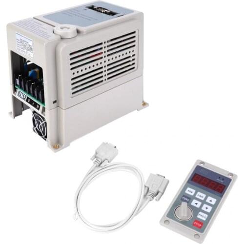 VFD Inverter 1.5KW Frequency Converter Single Phase Input 3 Phase Output Variable Frequency Drive 220V