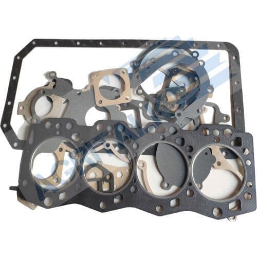 Set of gasket kit including the cylinder head gasket for Changchai 4L50B engine, part number