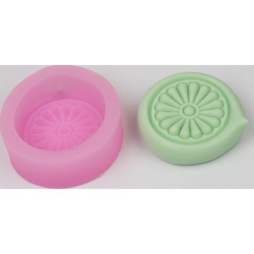 Creative Soap Mold DIY Flower Silicone Soap Making Molds