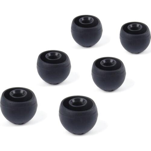 KZ Eartips 3 Pairs(6pcs) L M S In Ear Tips Earbuds Headphone Silicone Eartips/Ear Sleev /Earbuds For KZ ED12 ZS2 ATE Earphone