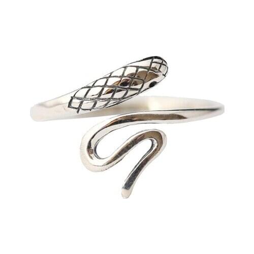 Summer Vintage Snake Rings For Women Boho Geometric Female Finger Rings Party Bohemian Jewelry Korean Gift