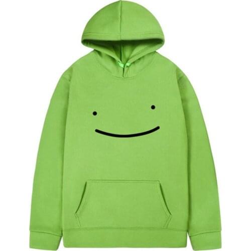 Dream Merch Hoodie Men Women Pullover Harajuku Smile Face 2021 Streetwear Sweatshirts Casual Fashion Oversized Clothes Male Tops