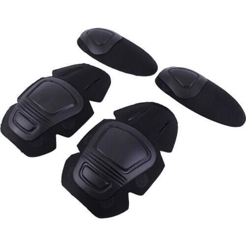 Elbow Knee Pads Support Paintball Airsoft Kneepad Interpolated Knee Protector Set Outdoor Tactical Gear Combat Uniform Frog Suit