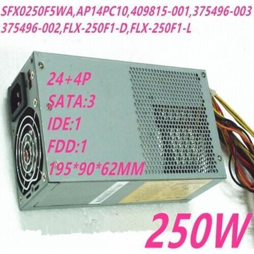 New PSU For HP dx2700 2710 5150 250W Power Supply SFX0250F5WA AP14PC10 409815-001 375496-003 375496-002 FLX-250F1-D FLX-250F1-L
