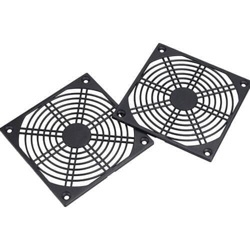 50Pcs Gdstime 120mm 12cm Plastic shiled Dustproof Computer PC Case Dust Grill Filter For 5 inch AC DC Fan 120*120mm