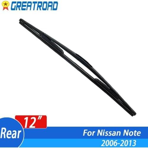 Wiper 12" Rear Wiper Blade For Nissan Note 2006-2013 Windshield Windscreen Rear Window