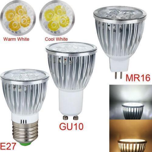 Super Bright 15W 12W 9W GU10 LED Bulb Spot Light Lamp 110V 220V Dimmable GU10 GU5.3 MR16 Recessed Lighting Warm Cold White