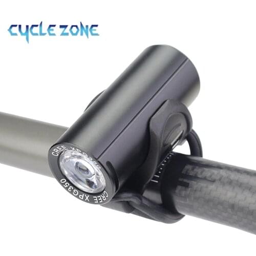 Mini XPG LED Bike Light 350 Lumens USB Rechargeable MTB Front Light Bicycle Mountain Headlight 3W Cycling Helmet Lamp