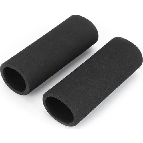 1Pair Bicycle Grips Anti-skid Shock-absorbing Soft Bike Grips Super Light Silicone Non-Slip Shock Motorcycle Grips