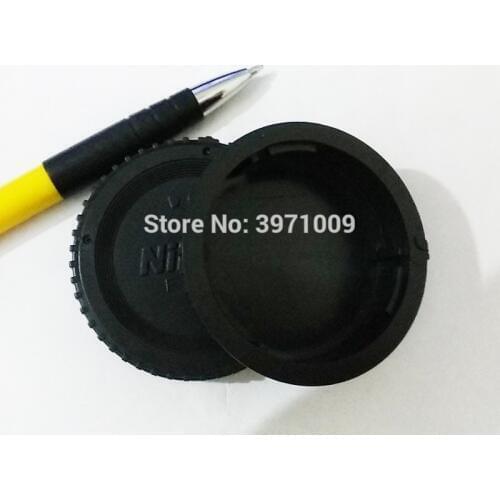 100PCS/SLR camera body cap rear lens cap front cover for Nikon (free shipping + tracking number)2 PCS