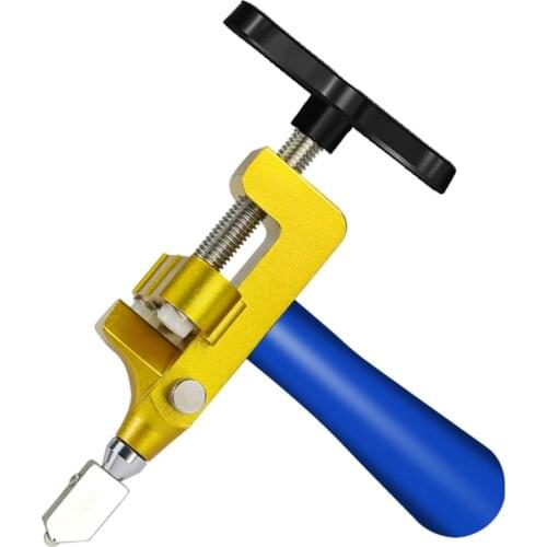 2 in 1 Glass Ceramic Tile Cutter with Knife Wheel Diamond Roller Glass Cutter Cutting Machine Opener Breaker Tools